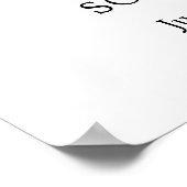 Herdenkingsdienst Gedicht Aandenken  Poster (Hoek)