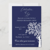 Herdenkingsdienst Navy Tree Kaart (Voorkant)