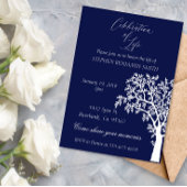 Herdenkingsdienst Navy Tree Kaart