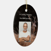 Herdenkingsdienst Nodig herten buitenmens uit Keramisch Ornament (Rechts)