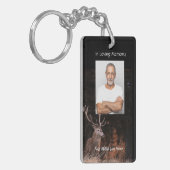 Herdenkingsdienst Nodig herten buitenmens uit Sleutelhanger (Voorkant Links)