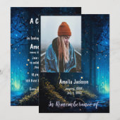 Herdenkingsdienst nodigt Firefly Lightning Bug uit Kaart (Voorkant / Achterkant)