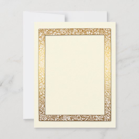 Herdenkingsdienst van het  Lijst Kaart (Achterkant)