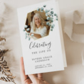 Herdenkingsdienst Vouwprogramma Flyer