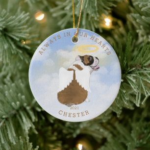 herdenkingsengel honden vleugels foto keramische o keramisch ornament