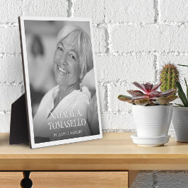 Herdenkingsfeest Funeral Herdenkingsdienst Fotoplaat