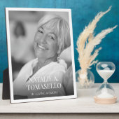 Herdenkingsfeest Funeral Herdenkingsdienst Fotoplaat (Zijkant)