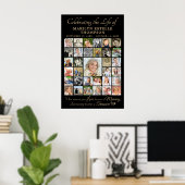 Herdenkingsfeest Vieren van het Leven Citaat 33 Fo Poster (Thuiskantoor)