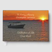 Herdenkingsfeest Visboot, Naam, Oranje Lucht Gastenboek (Voorkant)