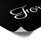 Herdenkingsfoto 9 Foto Collage Poster (Hoek)