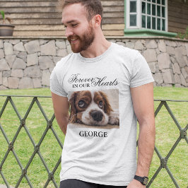 Herdenkingsfoto bij een rouwdienst | In liefdevoll T-shirt