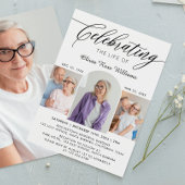 Herdenkingsfoto-collage-herdenking Kaart