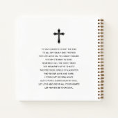 Herdenkingsfoto Funeral Memorial Notitieboek (Achterkant)