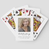 Herdenkingsfoto-herinnering Pokerkaarten (Achterkant)