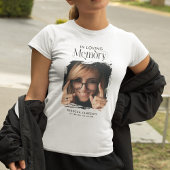 Herdenkingsfoto 'In Loving Memory' T-shirt