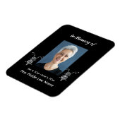 Herdenkingsfoto motorrijder magneet (Linkerzijde)