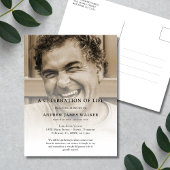 Herdenkingsfoto rouwbetuiging briefkaart