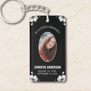 Herdenkingsfoto-sleutelhanger   Aandenken ter lief Sleutelhanger