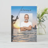 Herdenkingsfoto Uitnodiging voor viering van het l (Staand voorkant)