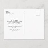 Herdenkingsfotoansichtkaart Briefkaart (Achterkant)