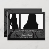 Herdenkingsgebed Betaling Foto Sjabloon Briefkaart (Voorkant / Achterkant)