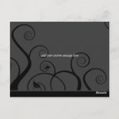 Herdenkingsgebed Betaling Foto Sjabloon Briefkaart (Achterkant)