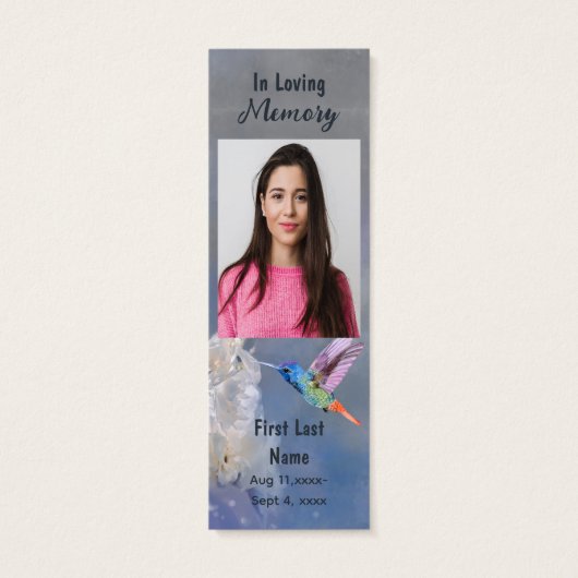 Herdenkingsgebed Kaart Uitvaart Natuur Boekenlegge (Achterkant)