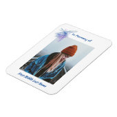Herdenkingsgeschenk Herdenkingslibel Magneet (Linkerzijde)