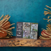 Herdenkingsgeschenk Kat Sympathie Foto Huisdier Ve Fotoplaat (Zijkant)