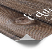 herdenkingshout gastenboek, marinehout poster (Hoek)