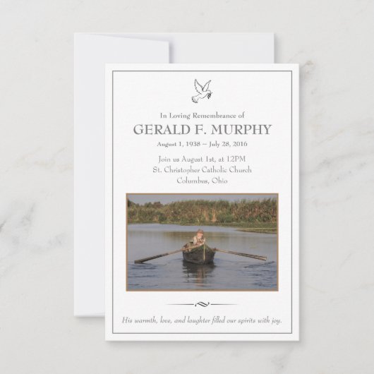 Herdenkingskaart (Voorkant)