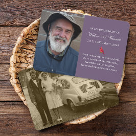 Herdenkingskaart 2 Foto Kardinaal