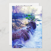 herdenkingskaart programmakaart (Voorkant / Achterkant)