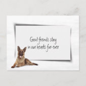 Herdenkingskaart voor het verlies van een Duitse H Briefkaart (Voorkant)