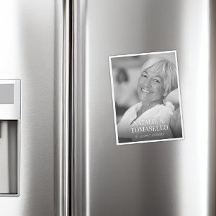 Herdenkingskaart voor levensviering Funeral Magnet