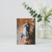 Herdenkingskaarten Visitekaartje (Staand voorkant)