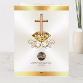 Herdenkingskaarten voor predikanten, verjaardag, p kaart (Achterkant)