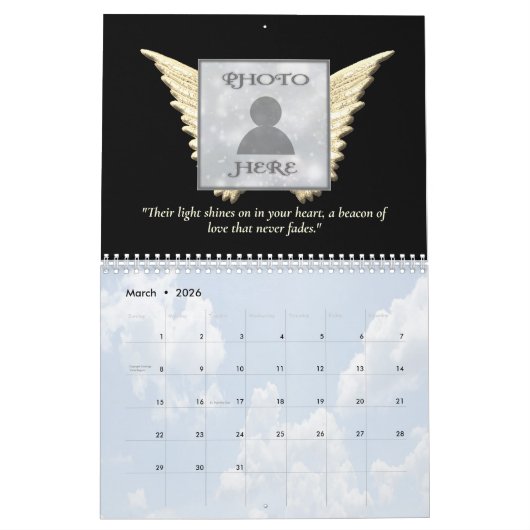 Herdenkingskalender Kalender (Mar 2026)