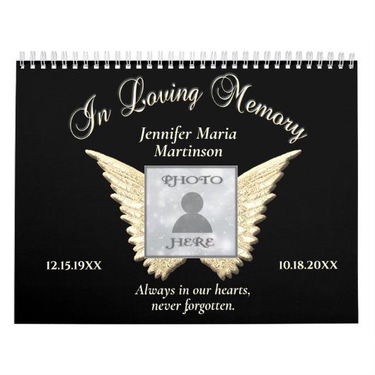 Herdenkingskalender Kalender (Hoes)