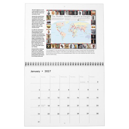 Herdenkingskalender VEILIG 2014 Kalender (Jan 2027)