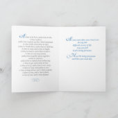 Herdenkingskruis in zonovergoten lucht kaart (Binnen)