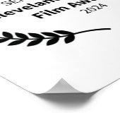 herdenkingslauweren poster (Hoek)