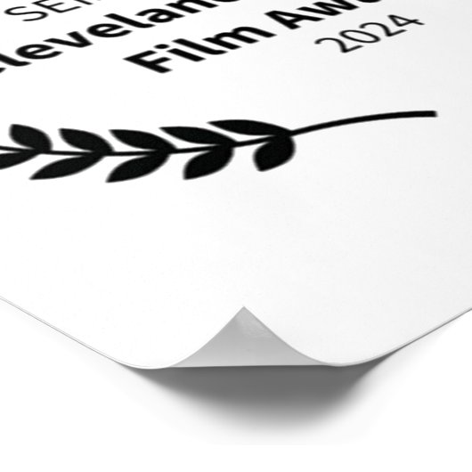 herdenkingslauweren poster (Hoek)