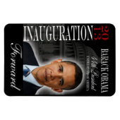 Herdenkingsmagneet Barack Obama 2013 Magneet (Horizontaal)