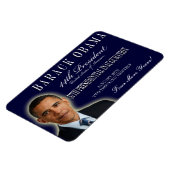 Herdenkingsmagneet van Obama 2013 Magneet (Linkerzijde)