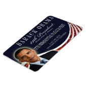 Herdenkingsmagneet van Obama 2013 Magneet (Linkerzijde)