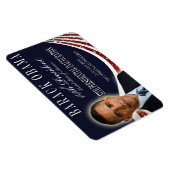 Herdenkingsmagneet van Obama 2013 Magneet (Rechterzijde)