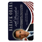 Herdenkingsmagneet van Obama 2013 Magneet (Verticaal)