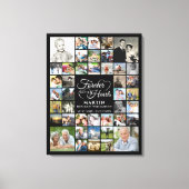 Herdenkingsmonument 42 Foto Collage ONS UIT HET HE Canvas Afdruk (Voorkant)