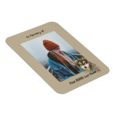 Herdenkingsmonument Keepsake Waterverf Wolf Animal Magneet (Rechterzijde)